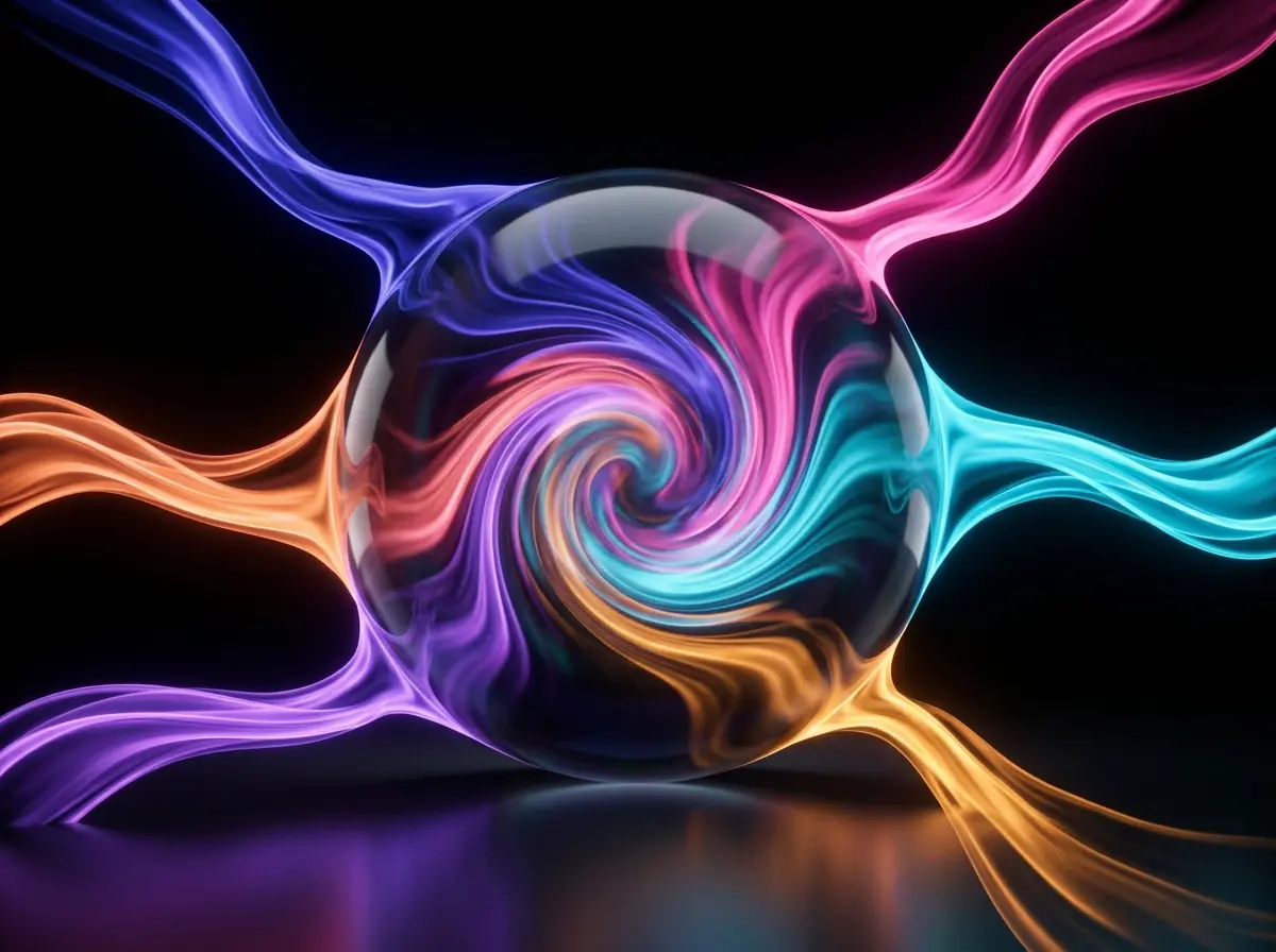 Color Blender linear interpolation sphere